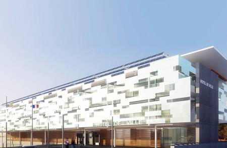 Notre zone d'activité pour ce service Gestion administrative et pilotage de chantier pour habitat individuel avec sélection matériaux et design d’intérieur contemporain