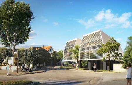 Notre zone d'activité pour ce service Cabinet d’architecte expert en rénovation de logements collectifs avec gestion des dossiers d’urbanisme et permis de construire